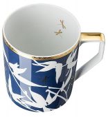 Кружка 360 мл., Rosenthal, Турандот, синий, фарфор, Heritage Turandot,