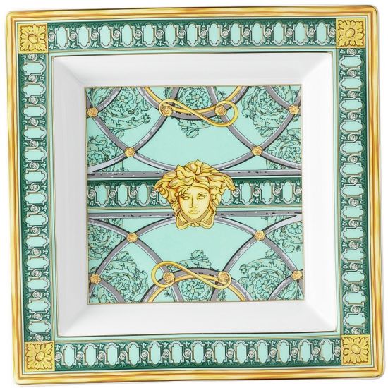 Блюдо квадратное 22 см.,  Versace LA SCALA DEL PALAZZO арт. 14085-403664-25822