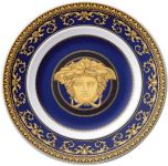 Тарелка для хлеба 18 см., Versace MEDUSA BLAU арт. 19325-409620-10218