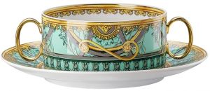 Бульоница с блюдцем 280 мл., Versace LA SCALA DEL PALAZZO арт. 19335-403664-10420