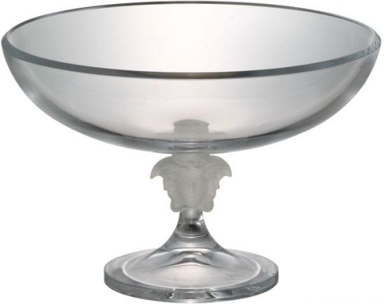 Фруктовница на ножке 33 см., Versace CRYSTAL MED. LUMIERE арт. 20665-110835-45633