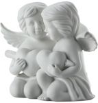 Пара ангелов w. сердце Rosenthal  Engel mittel арт.69055-000102-90526